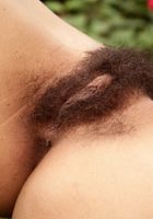 Exotic and Hairy Aileena spreads outside, Aileena (ail002) ATK Petites: Aileena (Exotic and Hairy Aileena spreads outside)