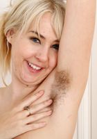 Aali throws that fur around., Aali Rousseau (aul001) ATK Natural & Hairy: Aali Rousseau (Aali throws that fur around.)