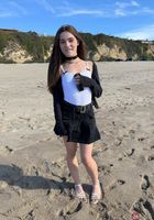 Juniper Ren Beach Walk and Spreading BTS, Juniper Ren (jun013) ATK Galleria: Juniper Ren (Juniper Ren Beach Walk and Spreading BTS)