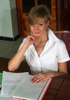 Olena in coeds in uniform, Olena (ole015) ATK Archives: Olena (Olena in coeds in uniform)