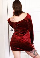 Pearl Sage's soft red dress, Pearl Sage (pea013) ATK Natural & Hairy: Pearl Sage (Pearl Sage's soft red dress)