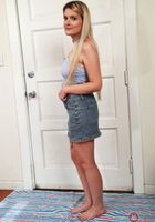 ATK Petites: Riley Rose (Riley Rose pinches nipples and tugs pubes)