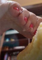 Sohley Cancino teases with her feet while crushing some food, Sohley Cancino (soh001) ATK Petites: Sohley Cancino (Sohley Cancino teases with her feet while crushing some food)