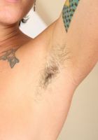 Hairy Stacey shows off her bush, Stacey Stax (sta040) ATK Petites: Stacey Stax (Hairy Stacey shows off her bush)