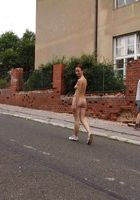 ATK Archives: Veronika (Veronika gets naked and walks around town nude)